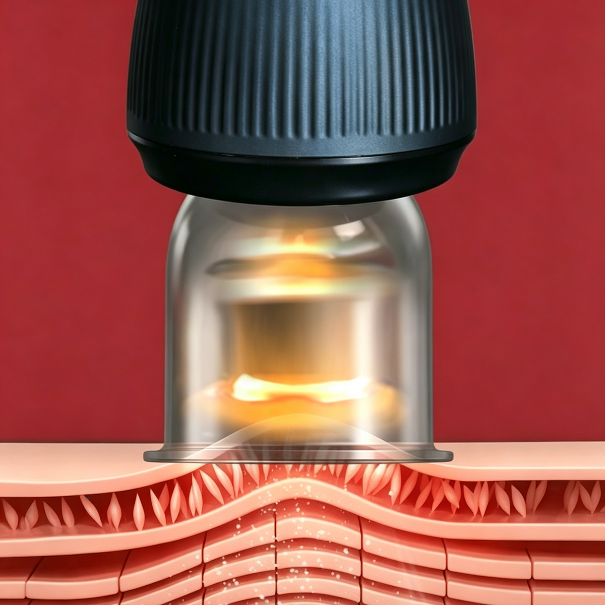 Smart gua sha and cupping device