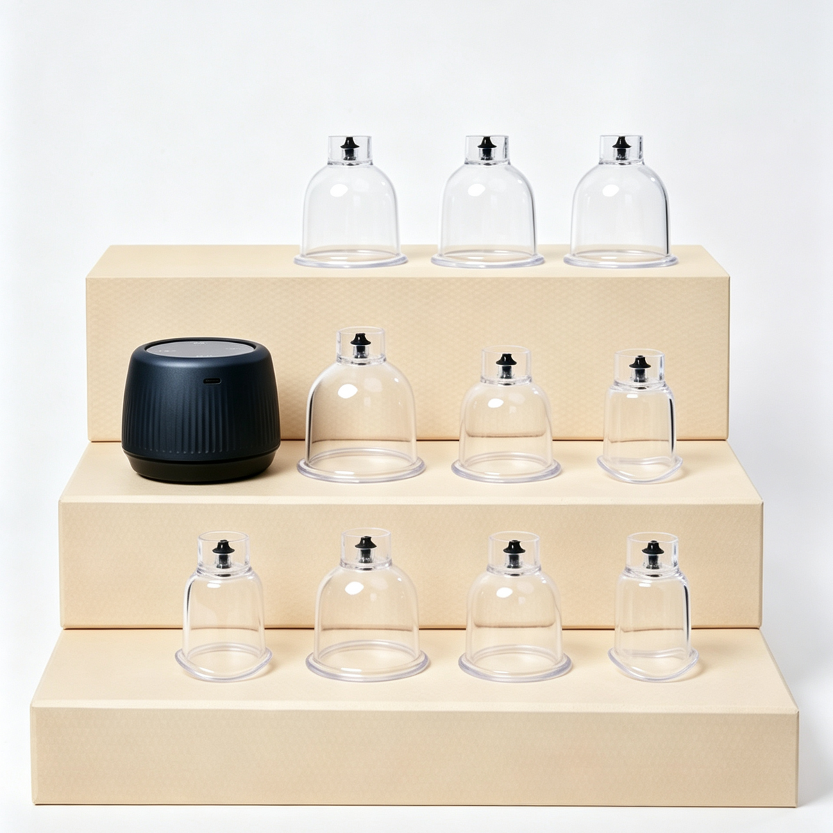 Smart gua sha and cupping device