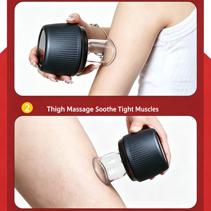 Smart gua sha and cupping device