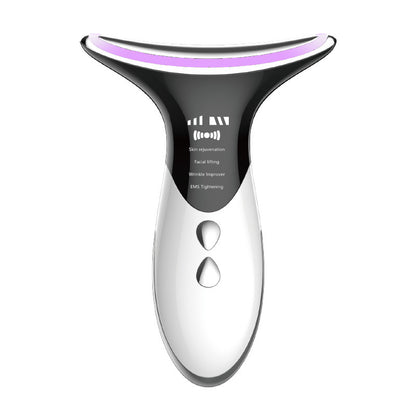 Cross-Border New Model Recommended Neck Massager Home Beauty Instrument to Reduce Neck Lines and Remove Fine Lines, Neck Massage and Beauty Instrument