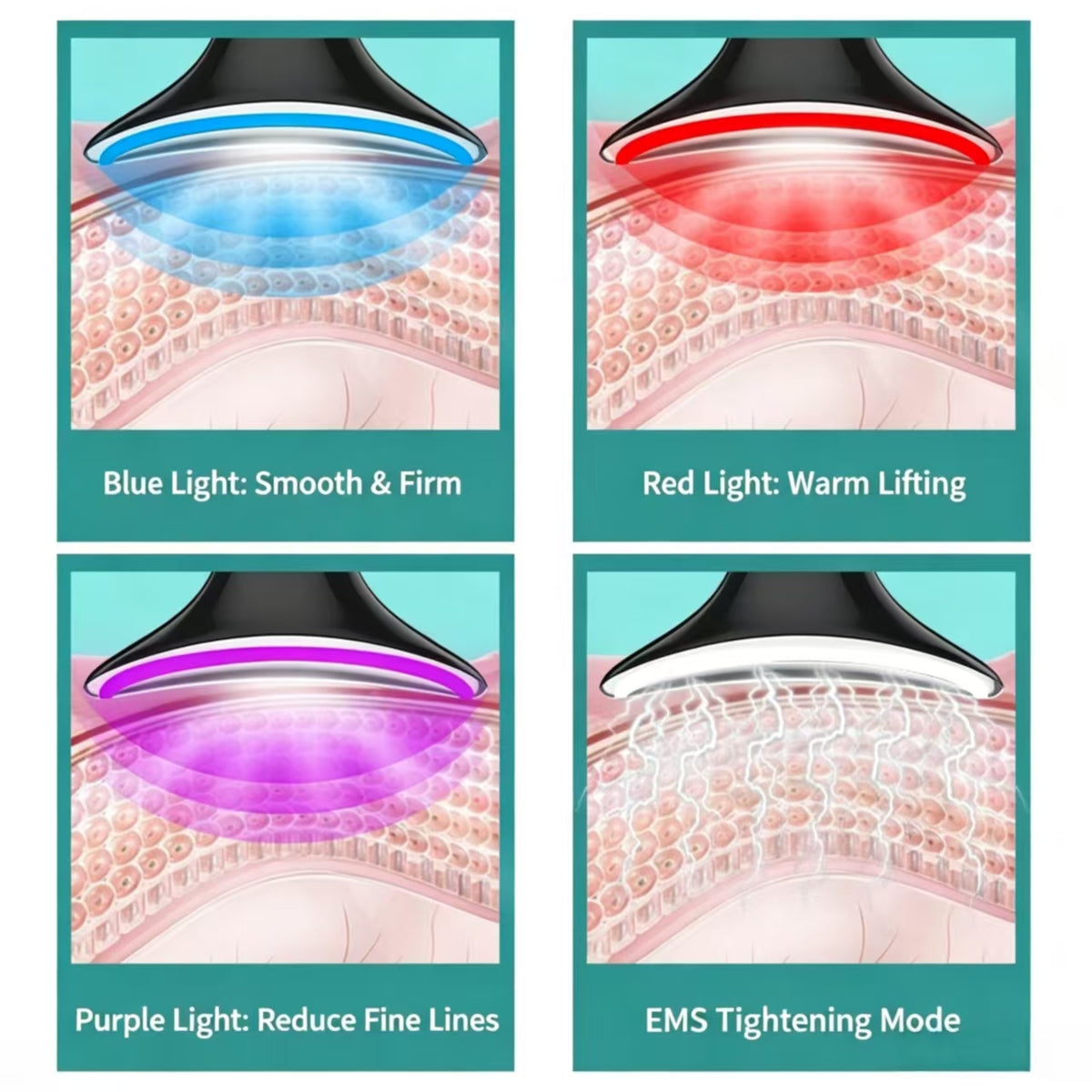 Cross-Border New Model Recommended Neck Massager Home Beauty Instrument to Reduce Neck Lines and Remove Fine Lines, Neck Massage and Beauty Instrument
