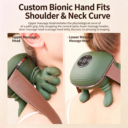 Automatic hand-like neck and shoulder massager for gift